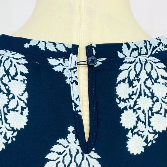 LOFT Outlet Short Sleeve Flowy Floral Blouse - Picture 4 of 7